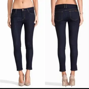 Joe's Jeans Women's Skinny Cropped Jeans Dark Wash Denim Size 30 Pants