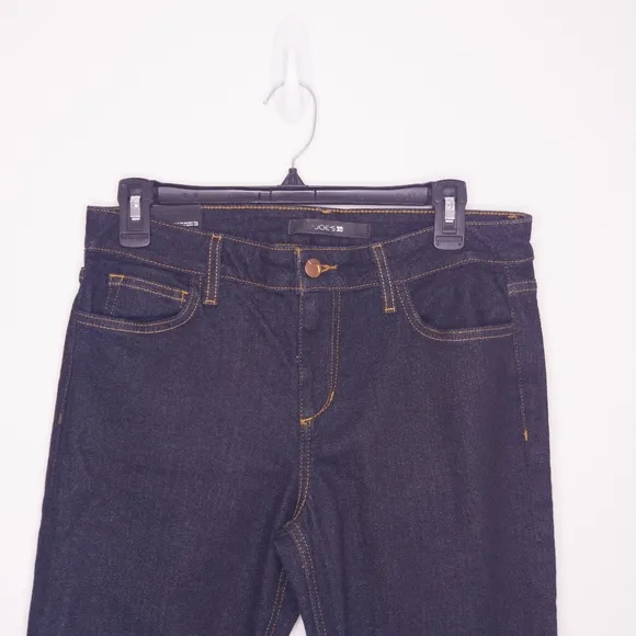 Joe's Jeans Women's Skinny Cropped Jeans Dark Wash Denim Size 30 Pants