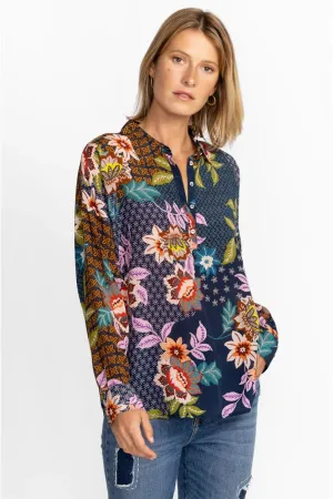 Johnny Was Delfino Lotus Blouse