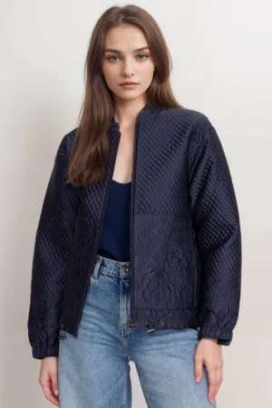 Johnny Was Navy Hazel Karmen Quilted Jacket C44424-9