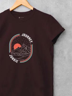 Journey Junkie |  Printed T shirt
