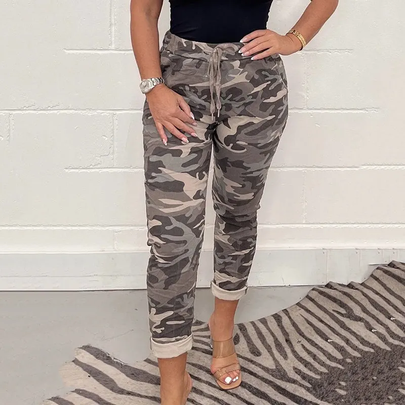 Junita - Trendy Printed Pants for Women
