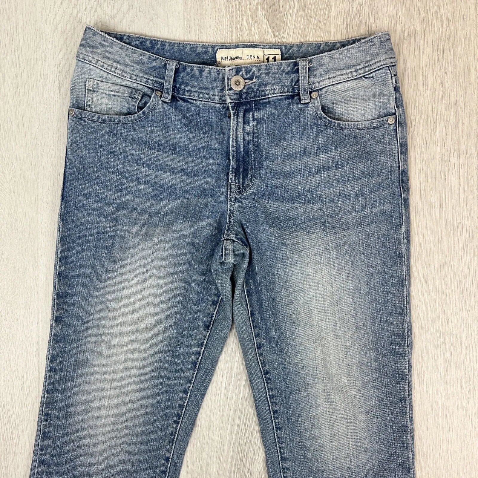 Just Jeans Womens Cropped Denim Jeans Size 11