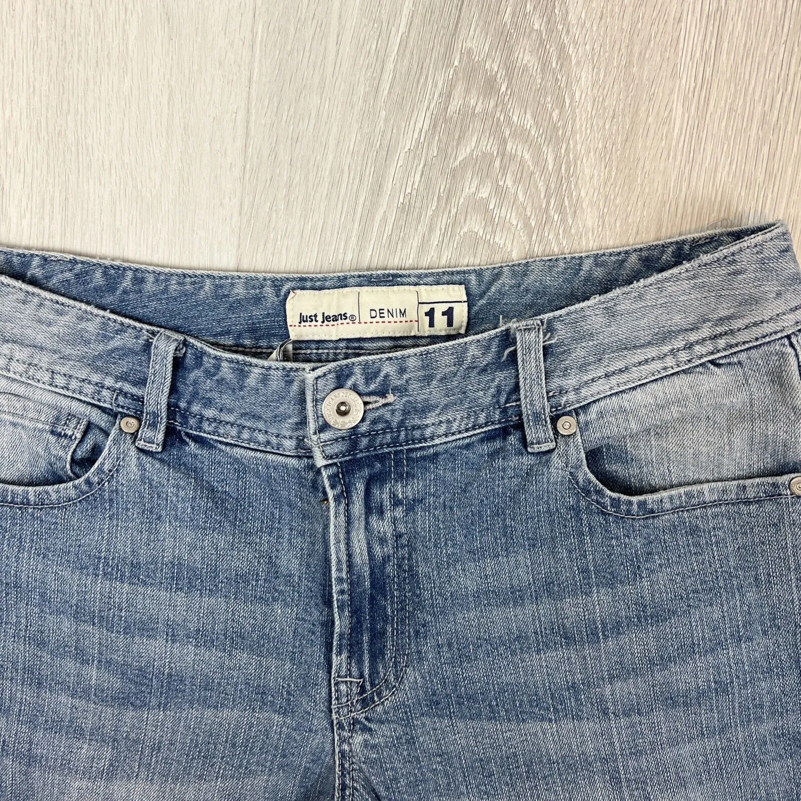 Just Jeans Womens Cropped Denim Jeans Size 11