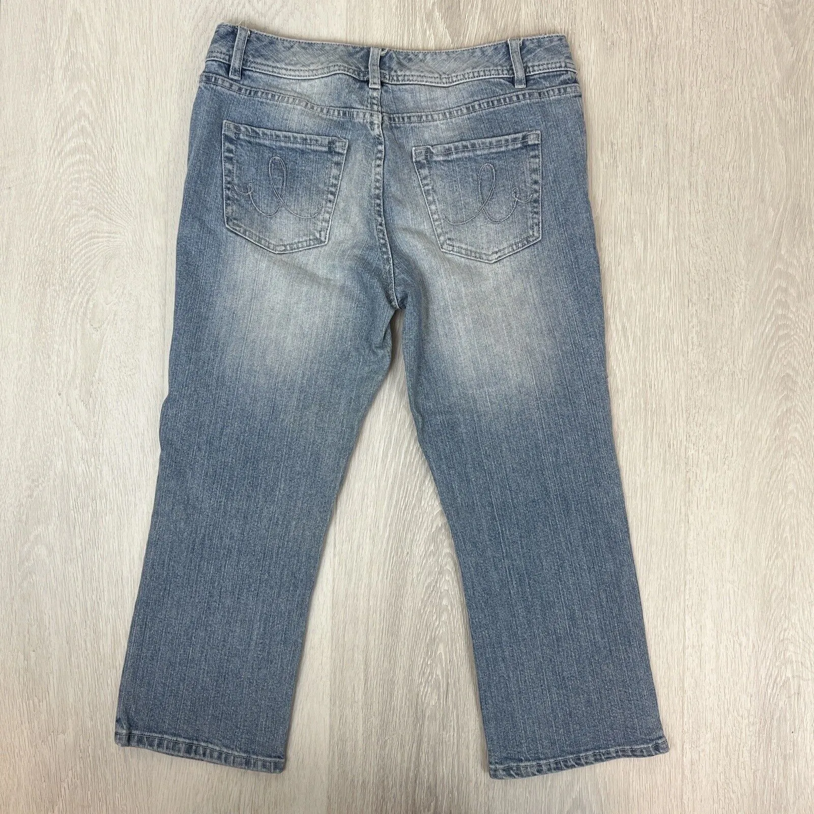 Just Jeans Womens Cropped Denim Jeans Size 11