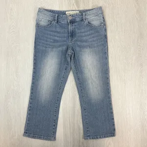 Just Jeans Womens Cropped Denim Jeans Size 11