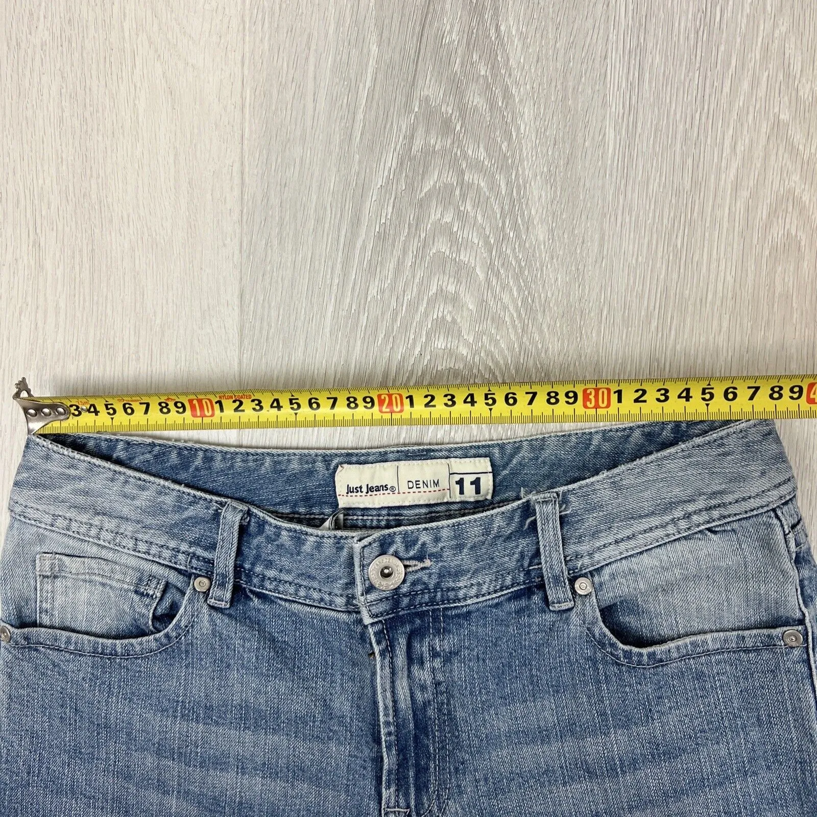 Just Jeans Womens Cropped Denim Jeans Size 11