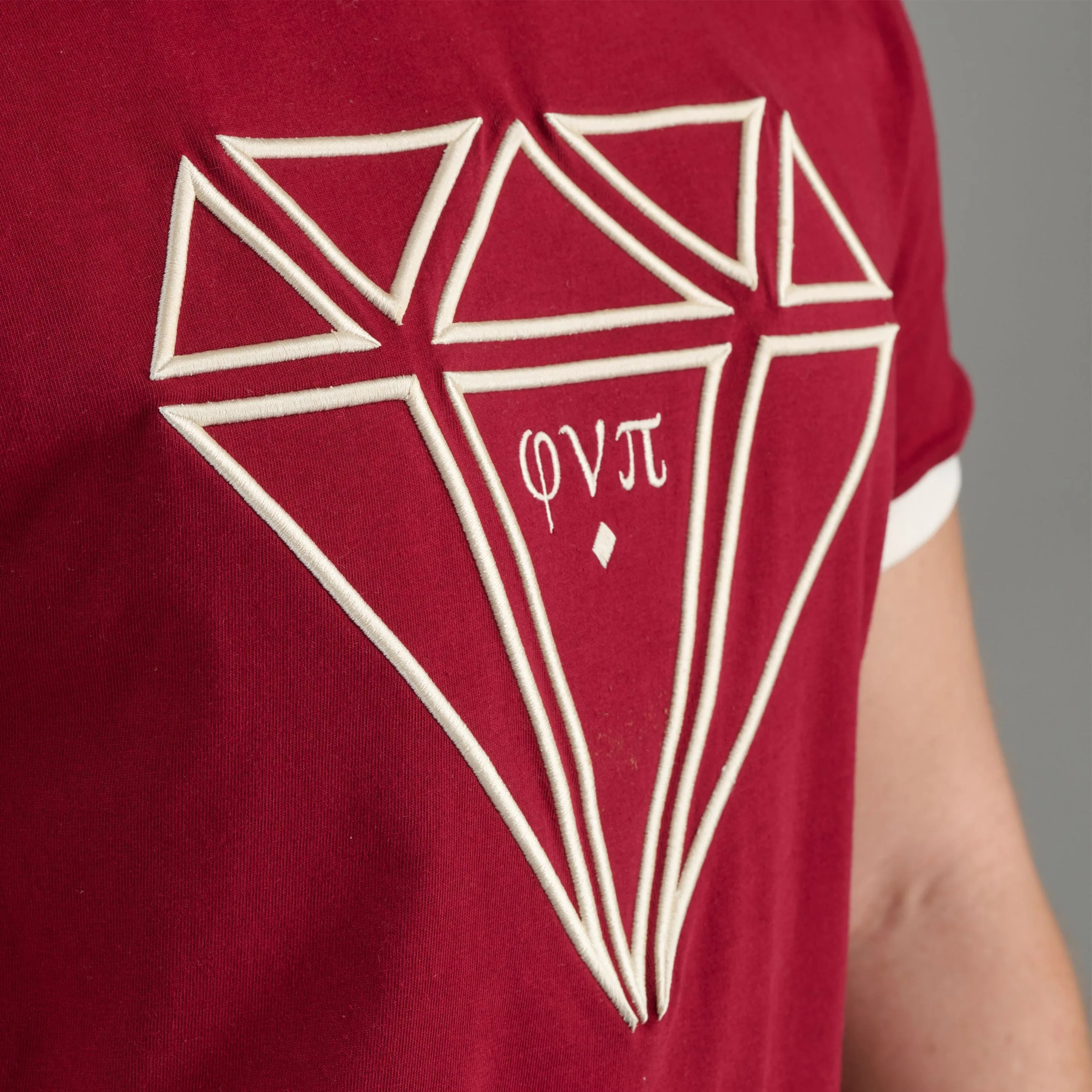 Kappa Alpha Psi Diamond Phi Nu Pi Ringer Tee