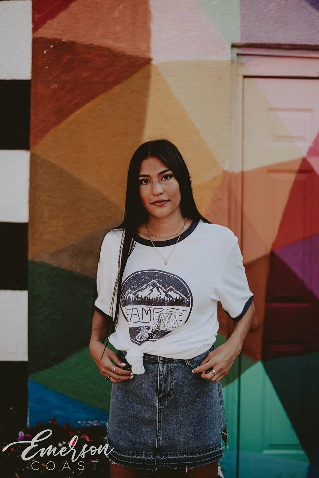 Kappa Delta Camp Ringer Tee