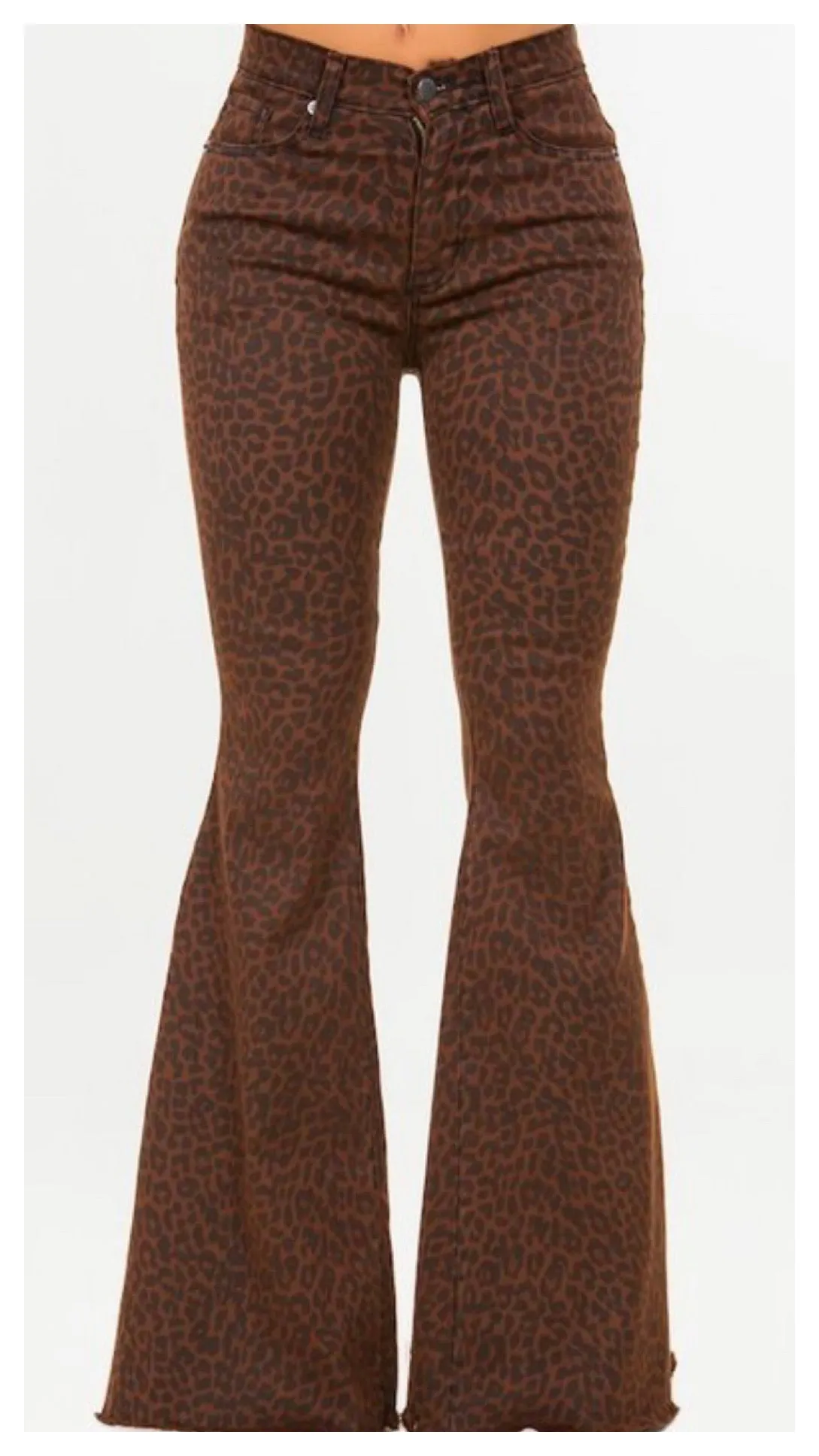 Kicking on the Wild Side wide leg Jeans