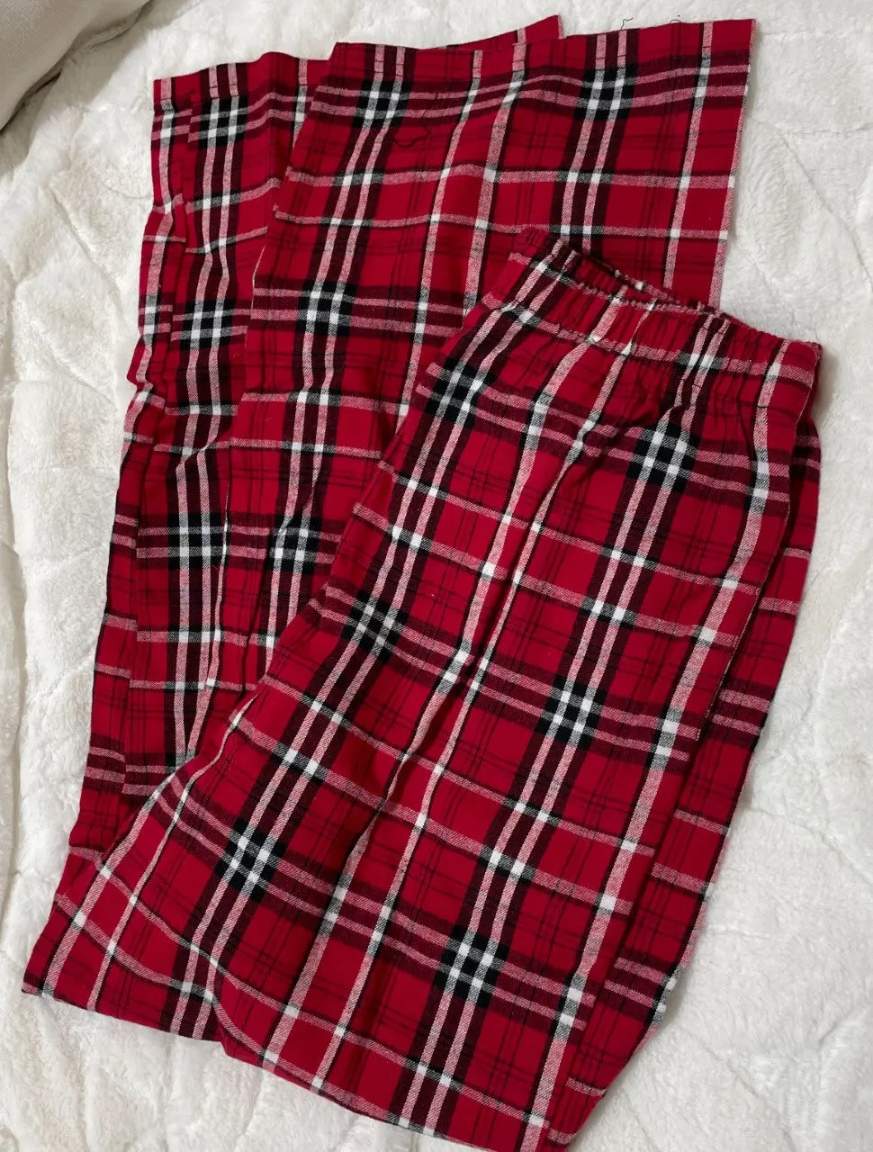 Kids Buffalo Plaid PJ pants