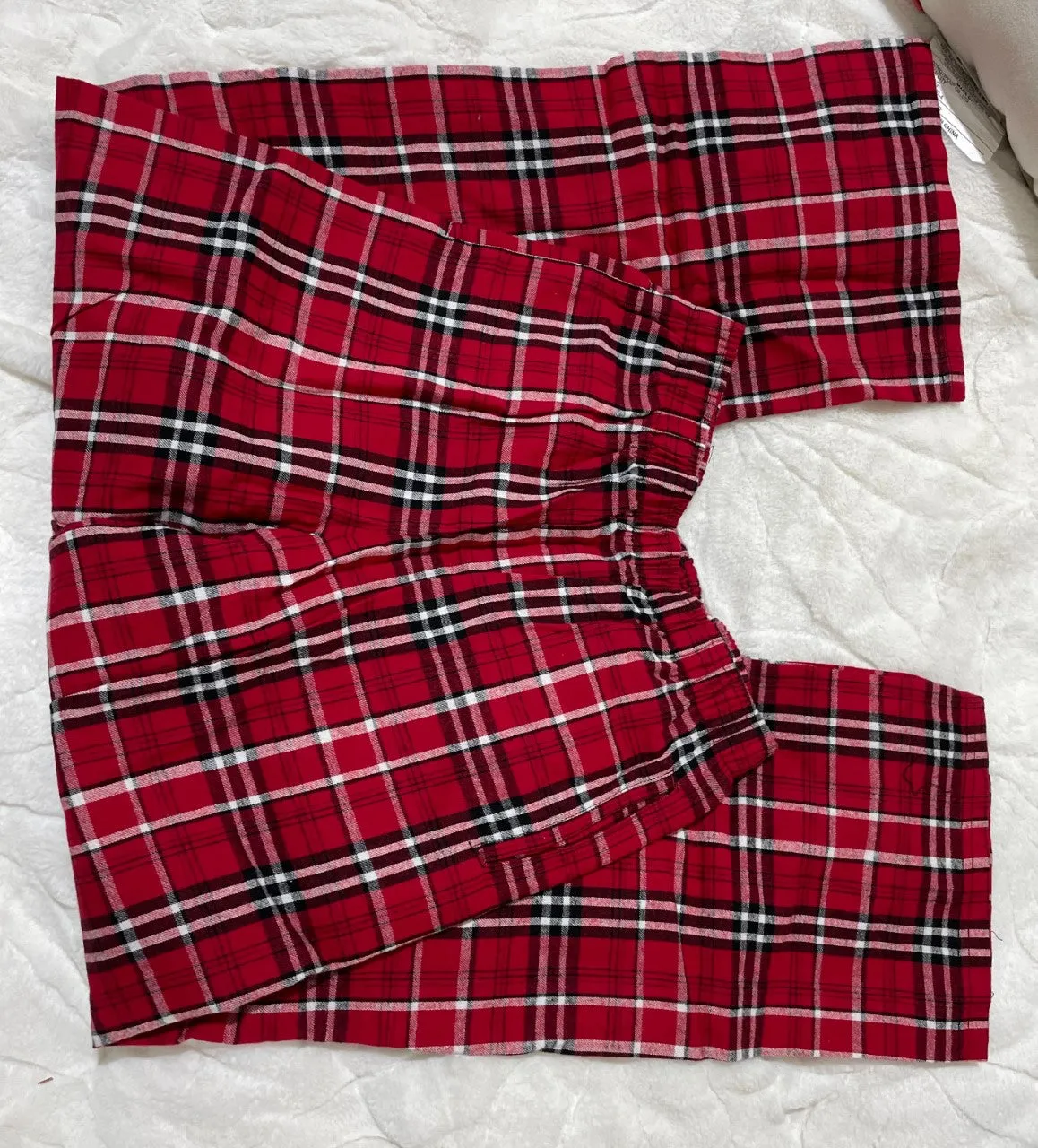 Kids Buffalo Plaid PJ pants