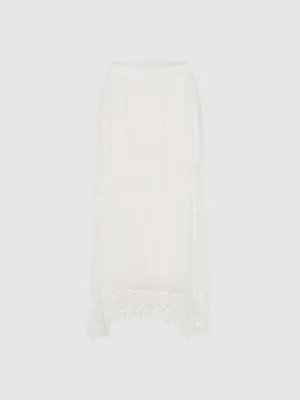 Lace A-Line Skirts