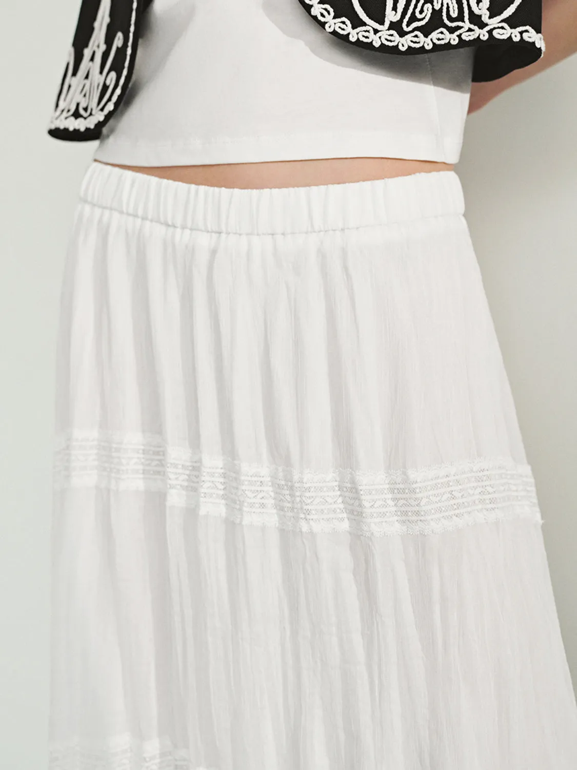 Lace A-Line Skirts