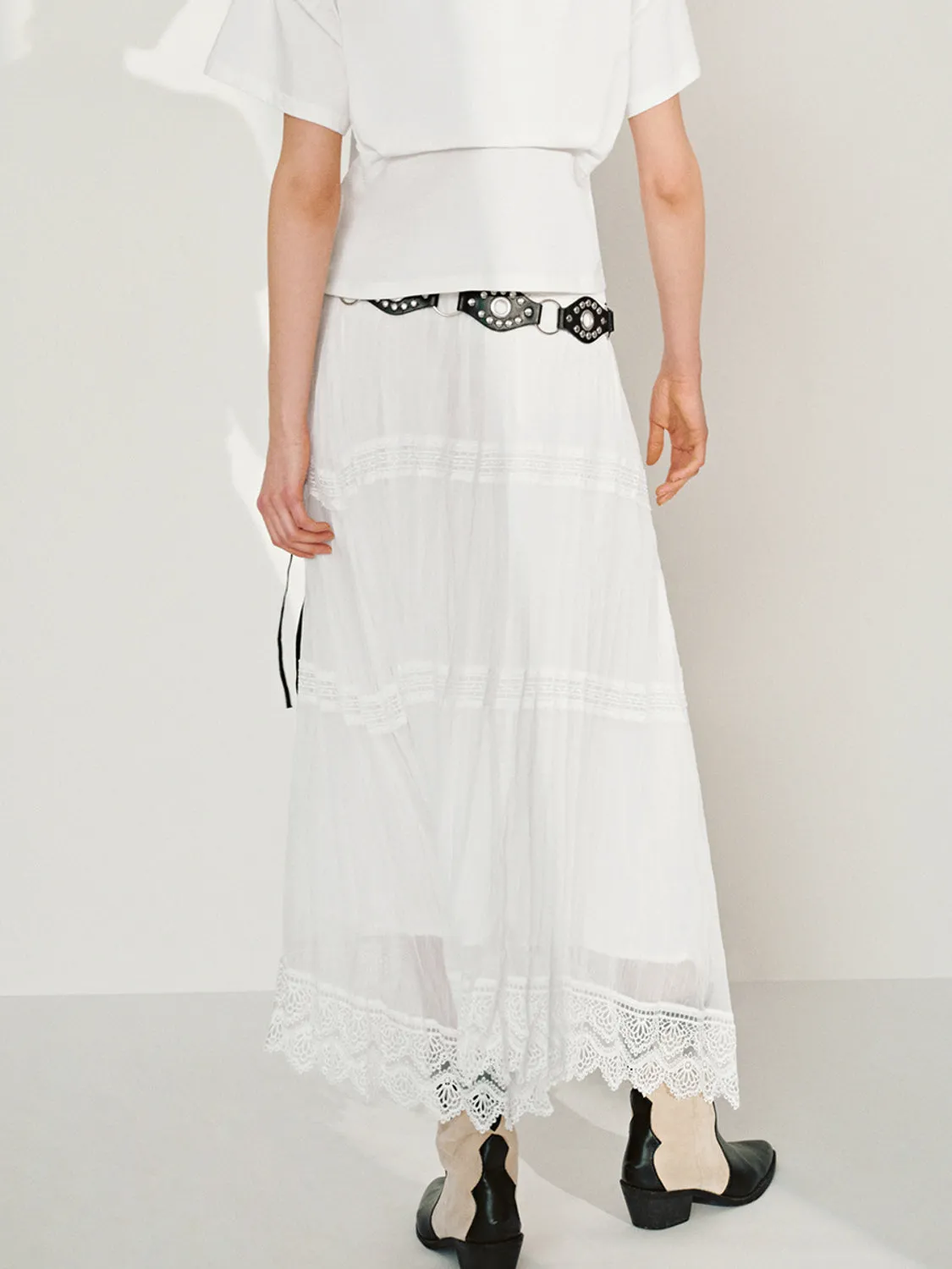 Lace A-Line Skirts