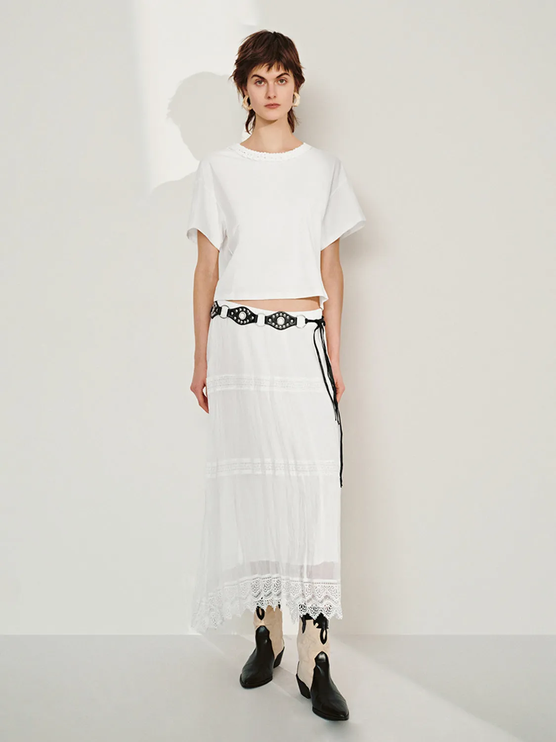 Lace A-Line Skirts