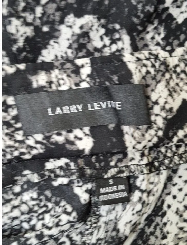 Larry levine black printed ( S )