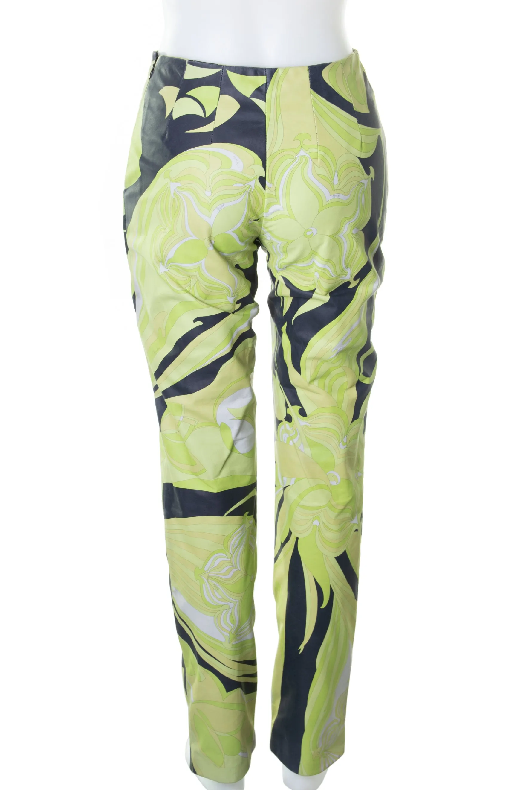 Leather Printed Pants