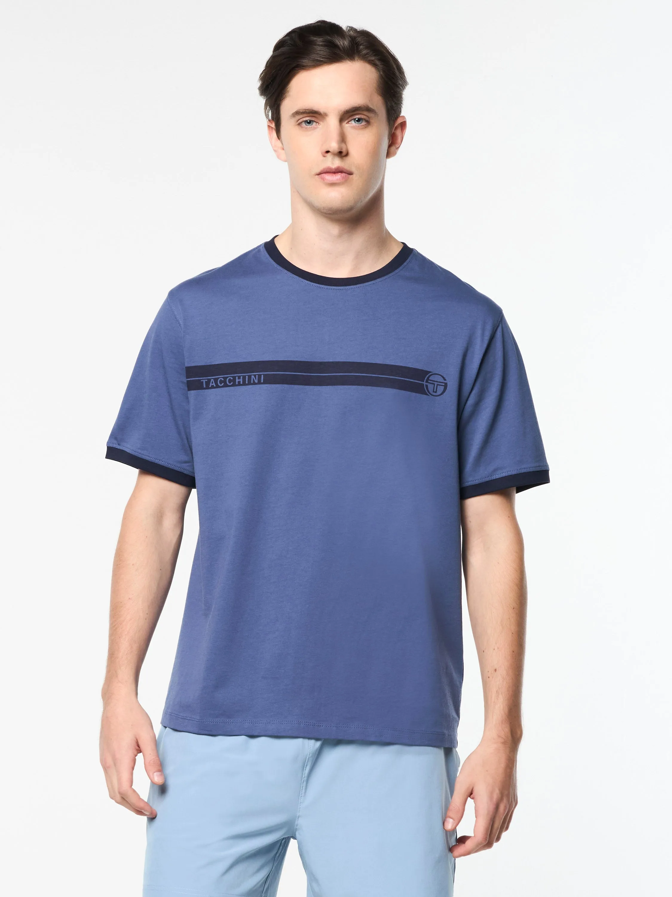 Leo T-Shirt- Blue Indigo