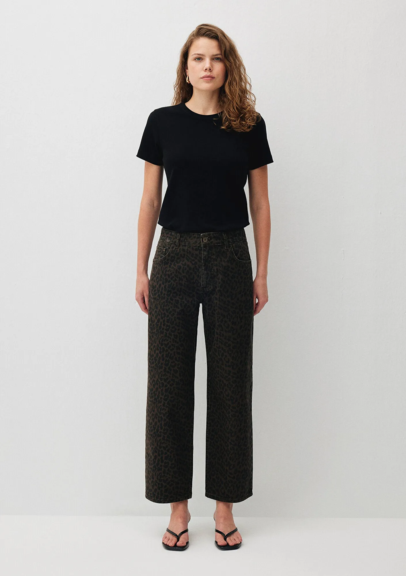 Leopard Printed Pants