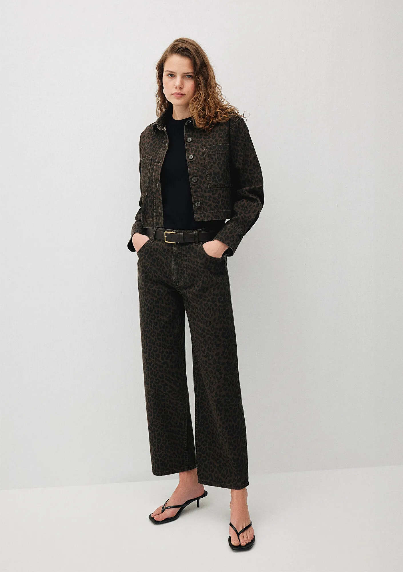 Leopard Printed Pants