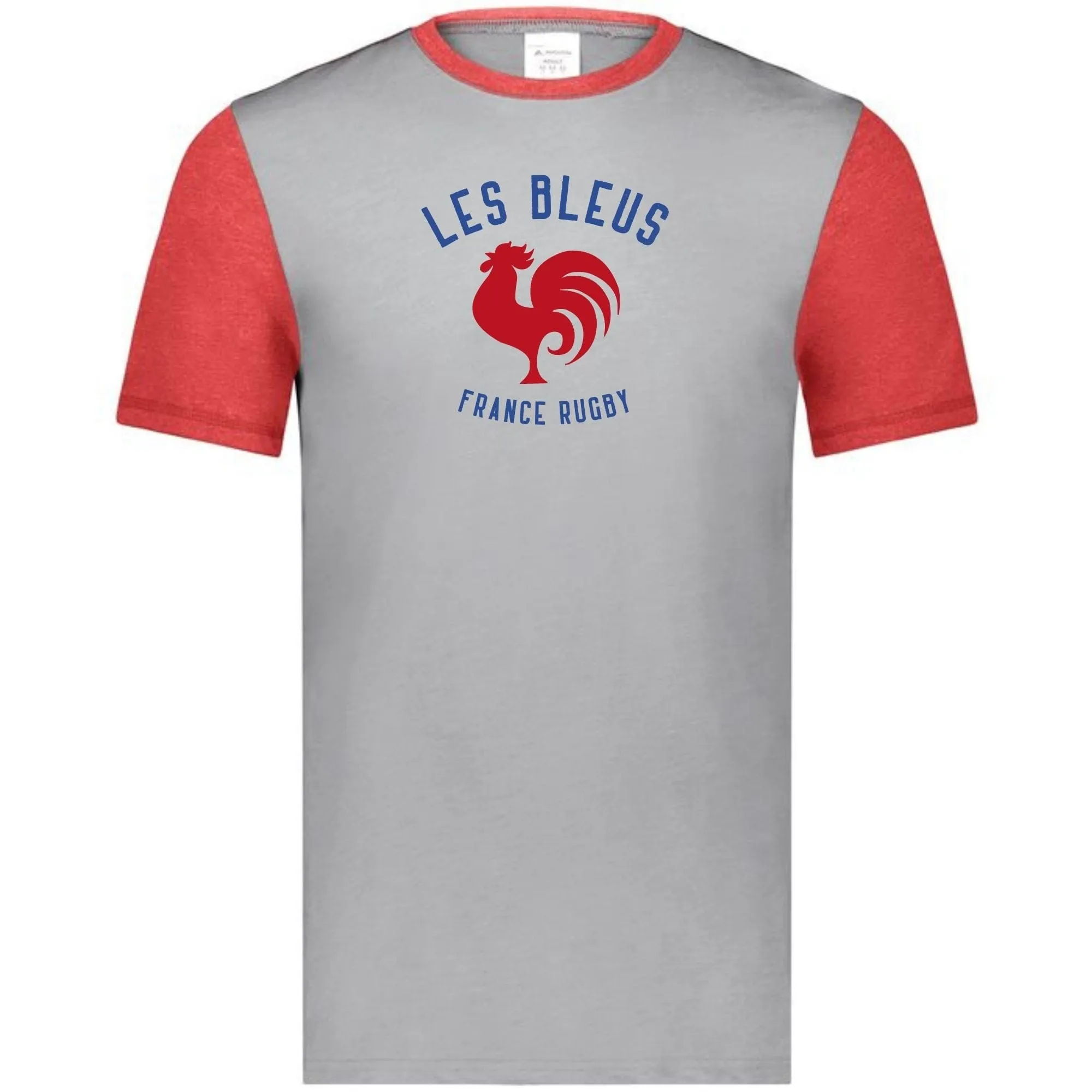 Les Bleus France Rugby Vintage Ringer Tee