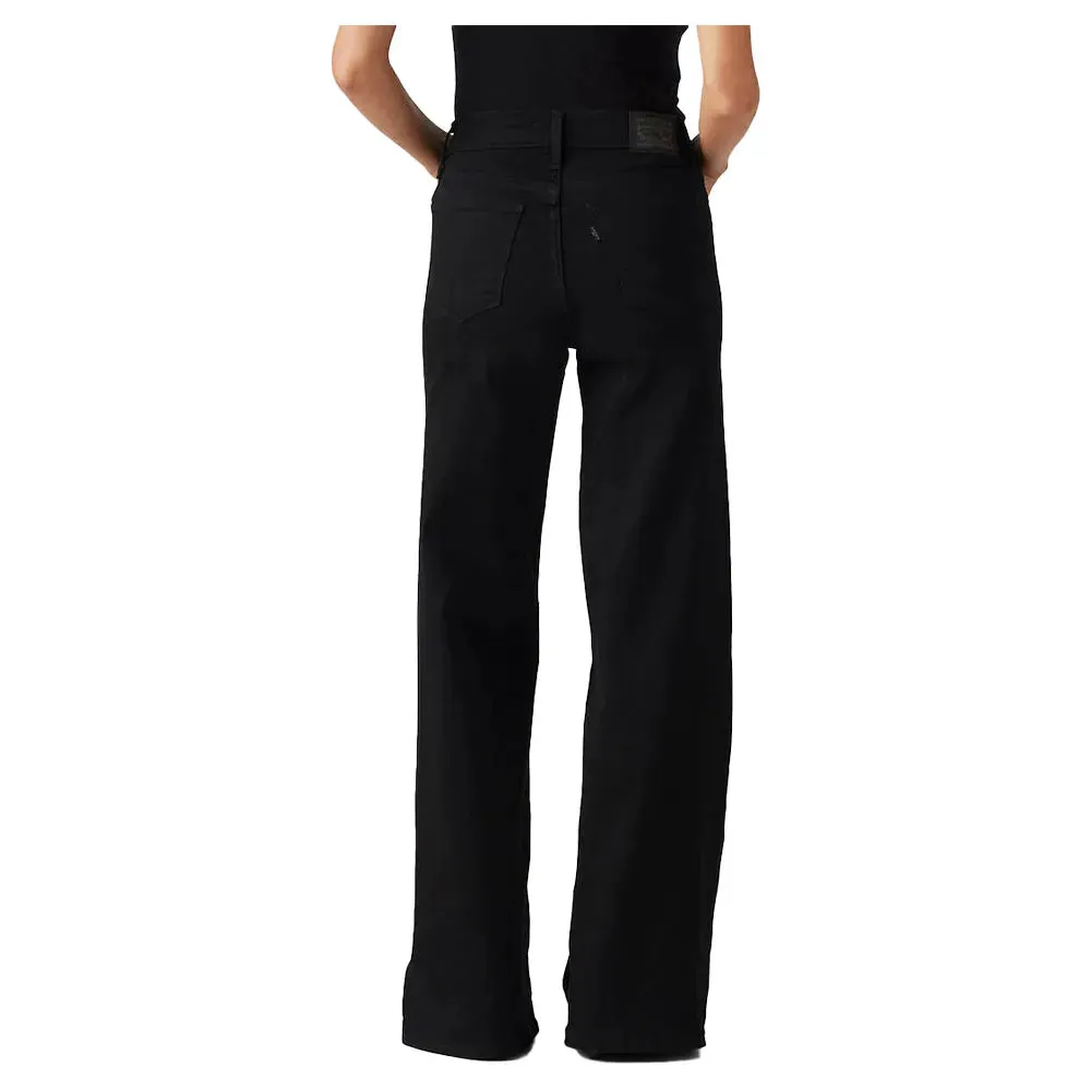 Levi's® 318 Shaping Wide Leg jeans| SOFT BLACK