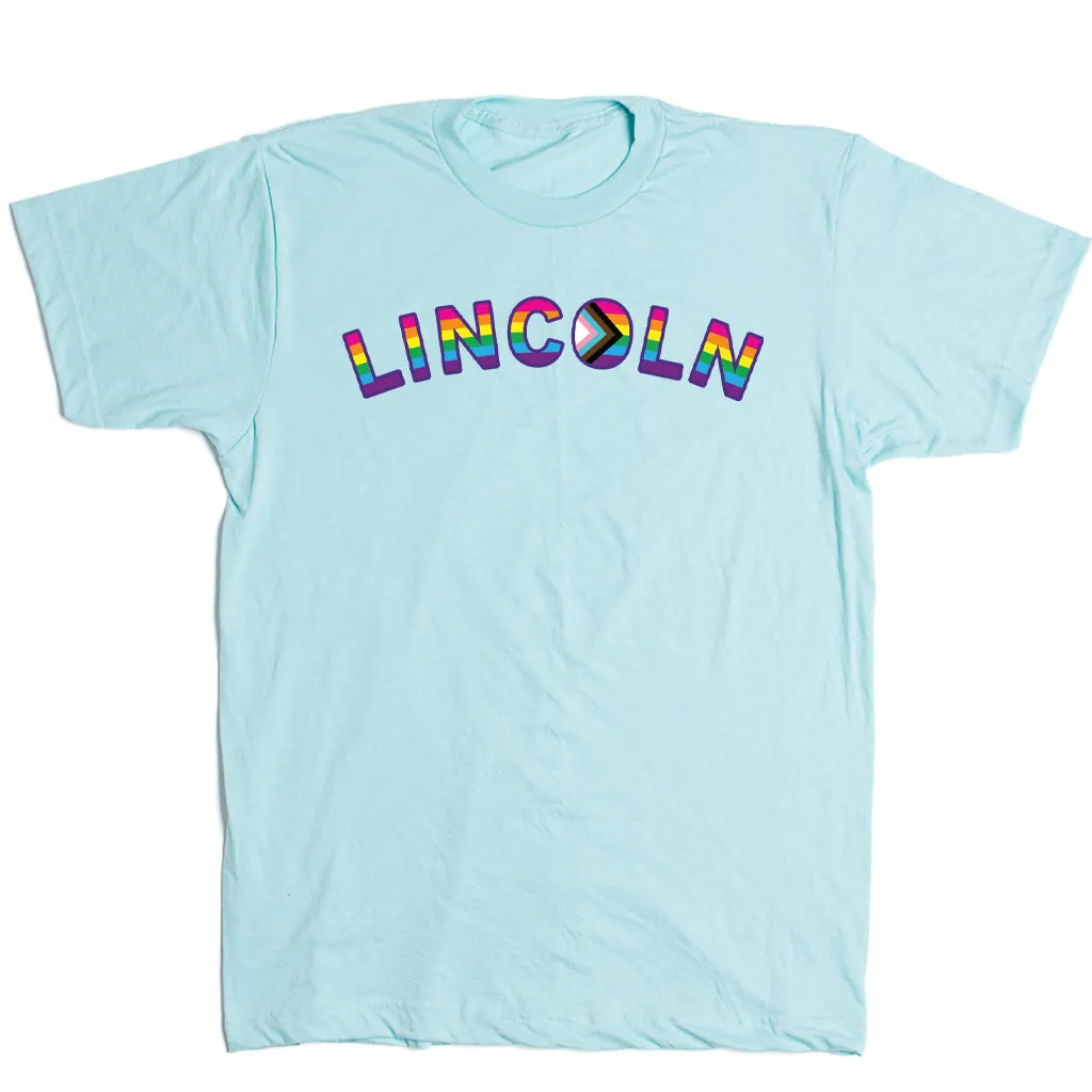 Lincoln Pride Curved Logo Blue