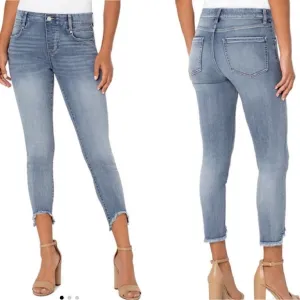 Liverpool Gia Glider Cropped Pull On Jeans