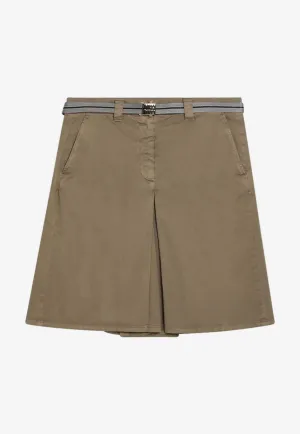Logo Embroidered Mini Skirt