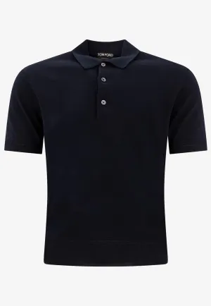 Logo Embroidered Polo T-shirt