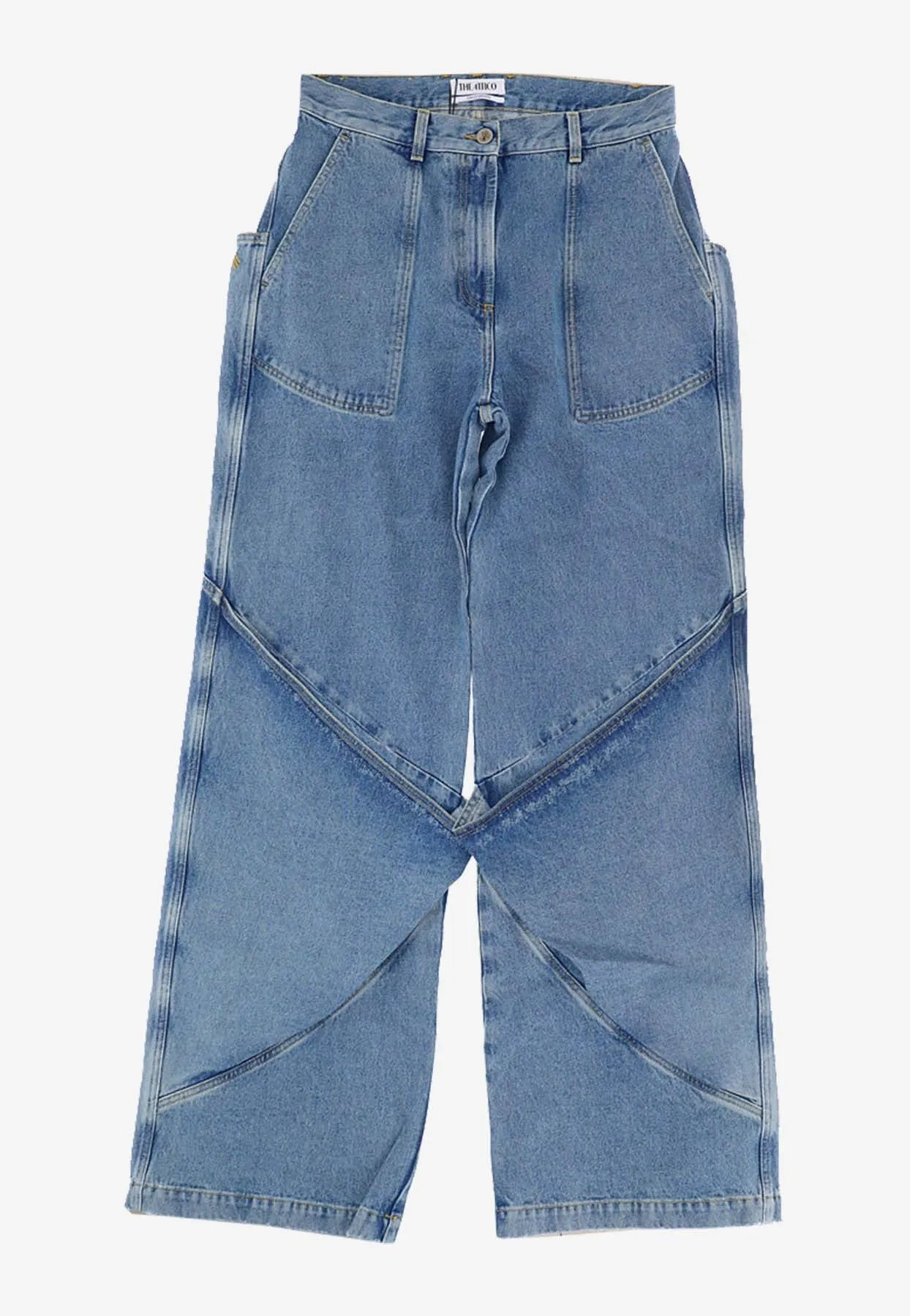 Long Wide-Leg Jeans