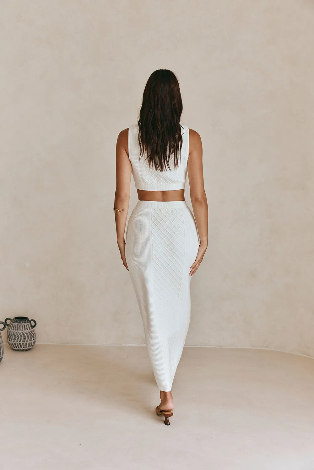 Lotus Top - Cable Knit