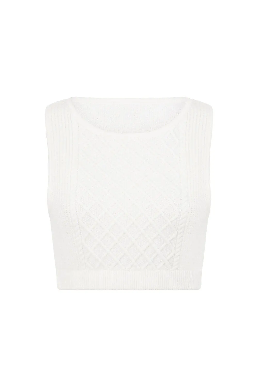 Lotus Top - Cable Knit