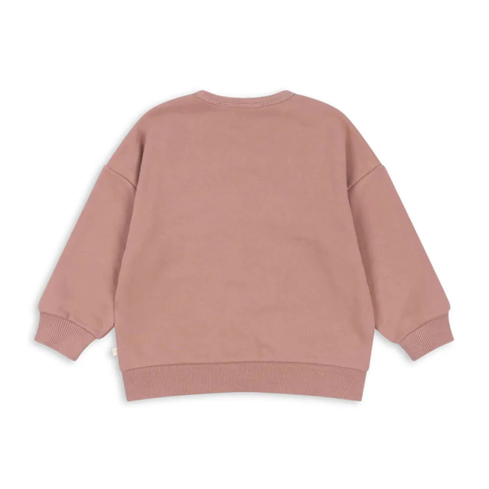 Lou Sweatshirt Glitter aus Bio-Baumwolle OCS