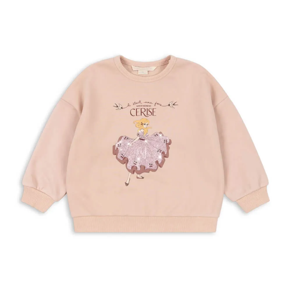 Lou Sweatshirt Glitter aus Bio-Baumwolle OCS