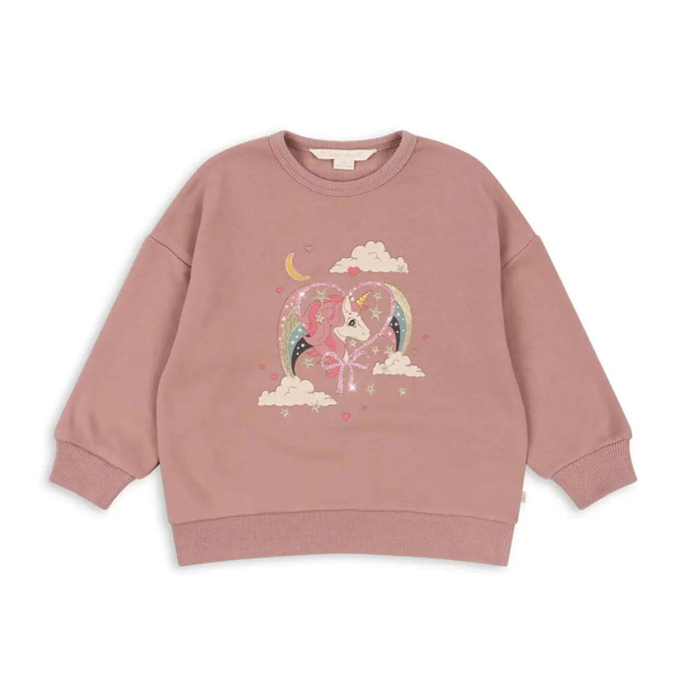 Lou Sweatshirt Glitter aus Bio-Baumwolle OCS