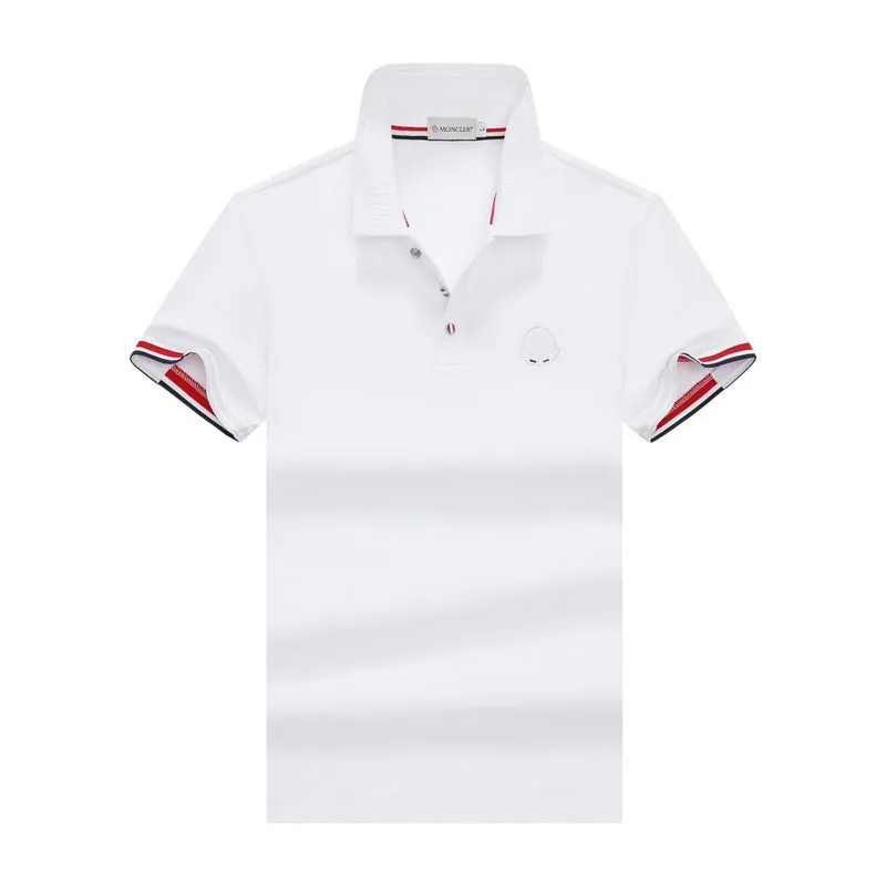 Luxury Classic Collar Logo Patch T-shirt