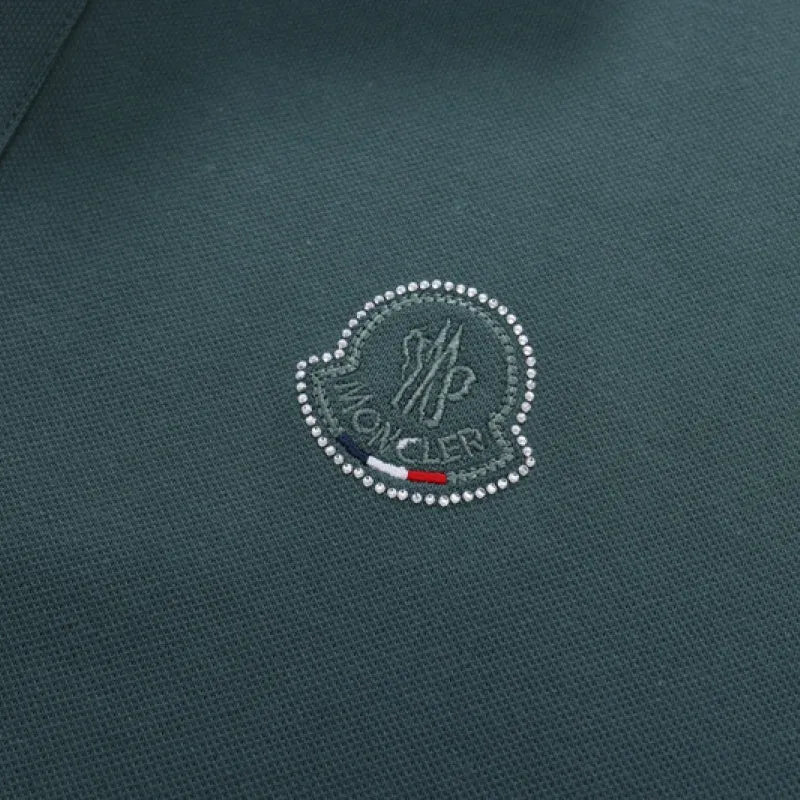 Luxury Classic Collar Logo Patch T-shirt
