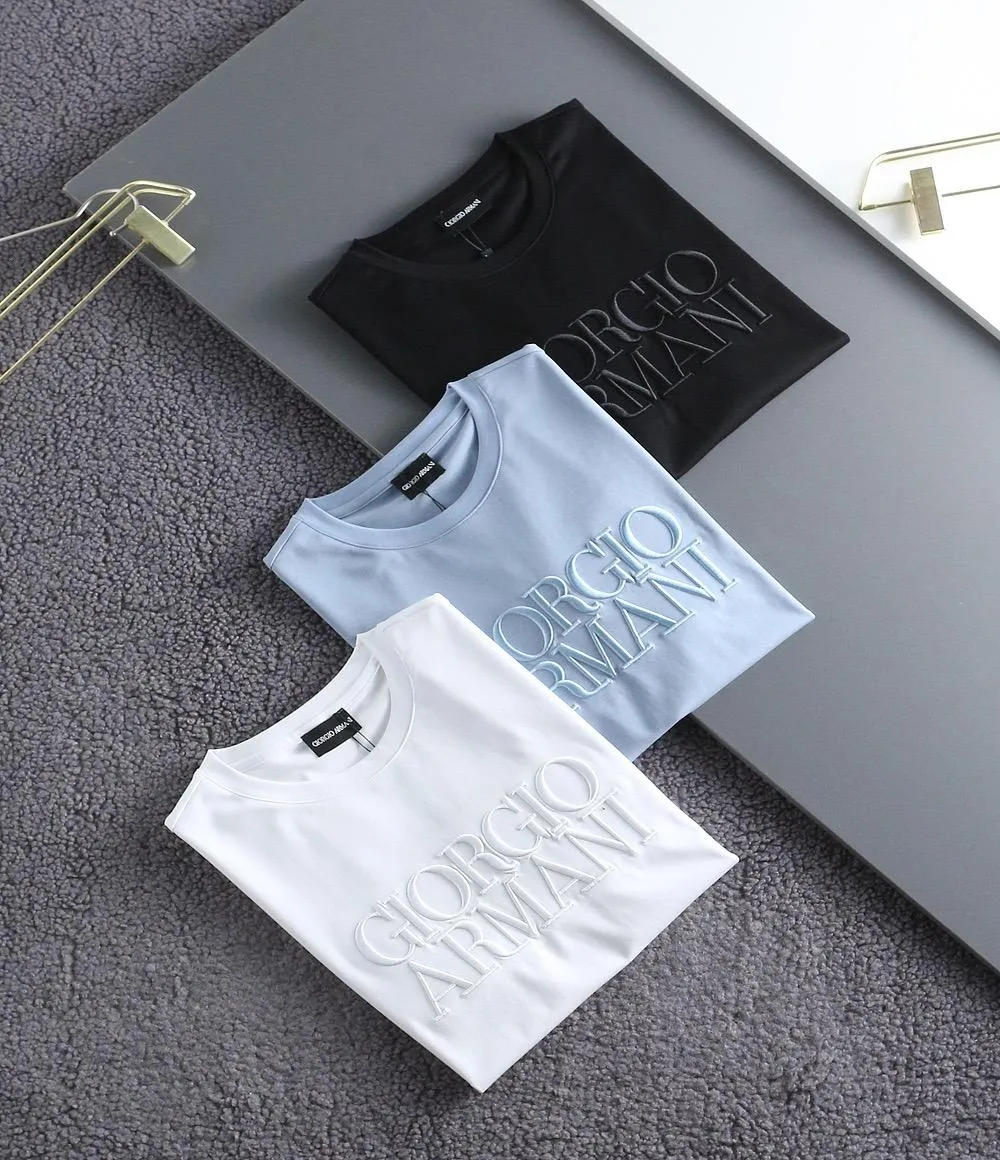 Luxury Logo-Embroidered T-shirt