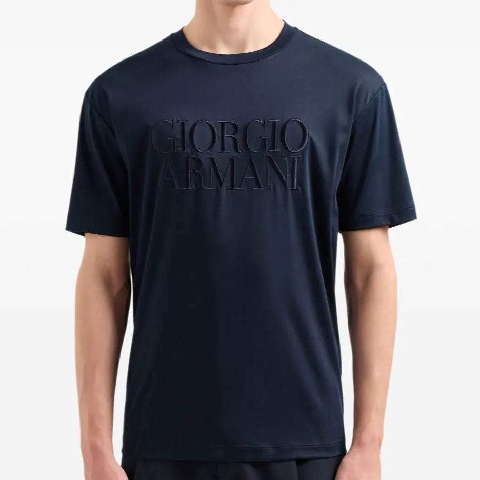 Luxury Logo-Embroidered T-shirt