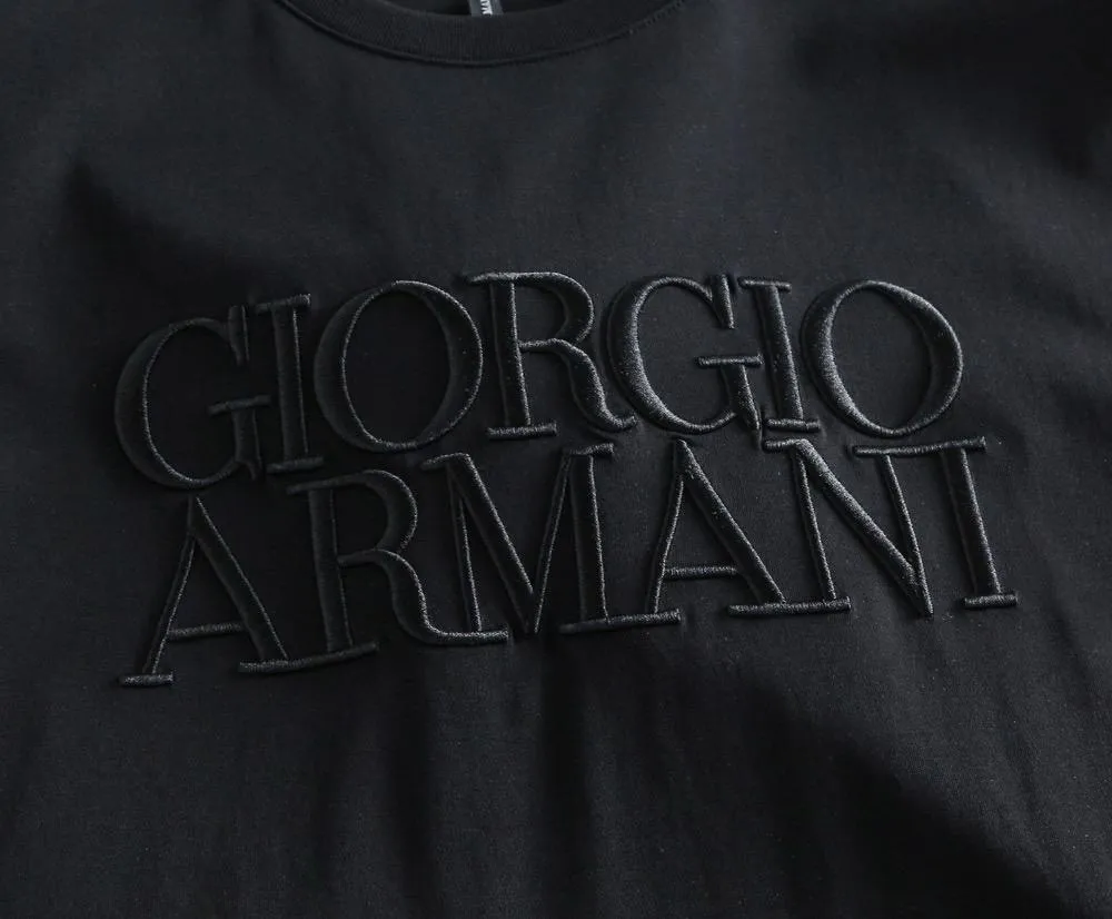 Luxury Logo-Embroidered T-shirt