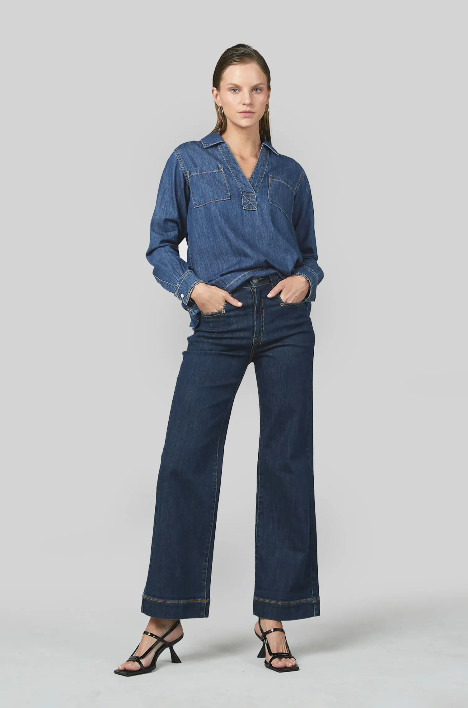 MAARTE Wide Leg Jean | ASTRO