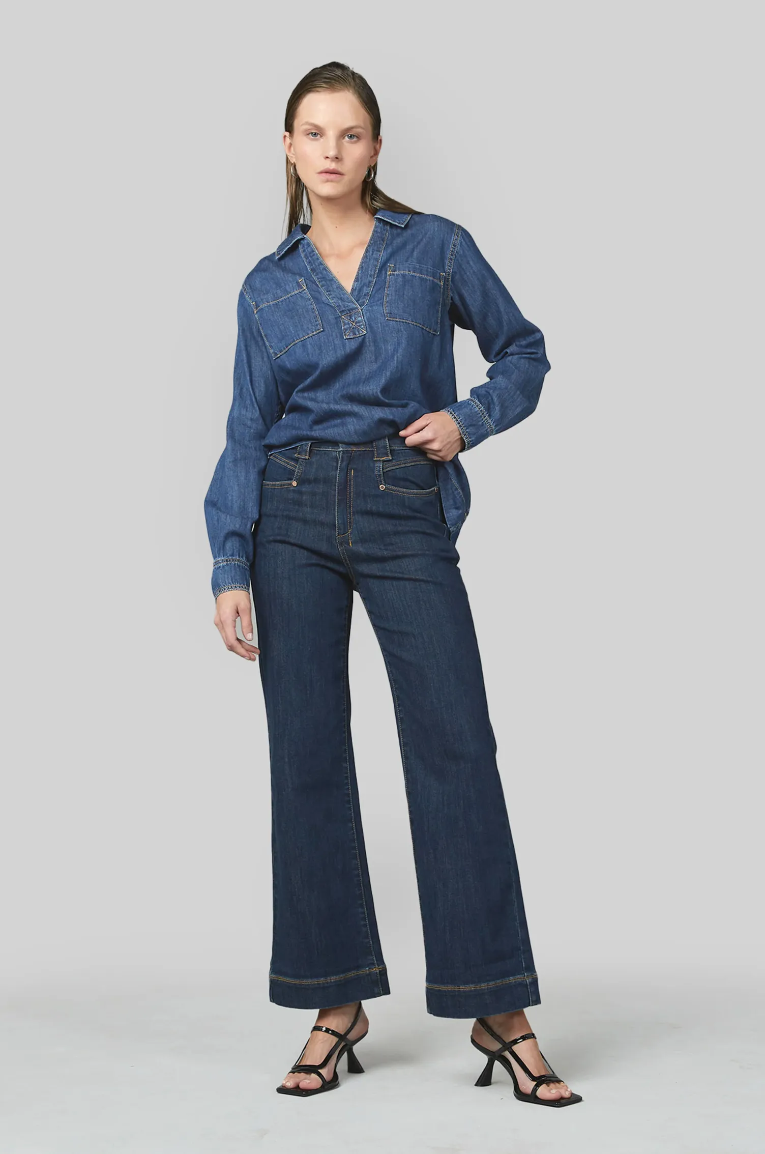 MAARTE Wide Leg Jean | ASTRO