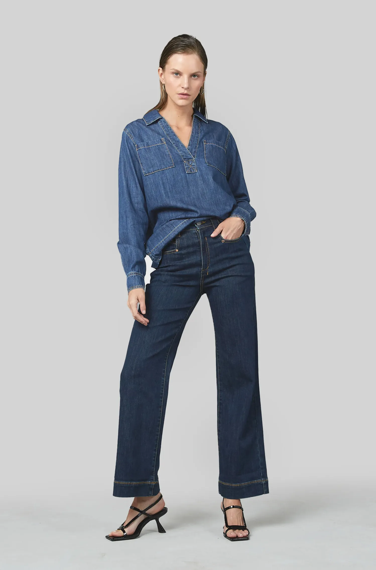 MAARTE Wide Leg Jean | ASTRO
