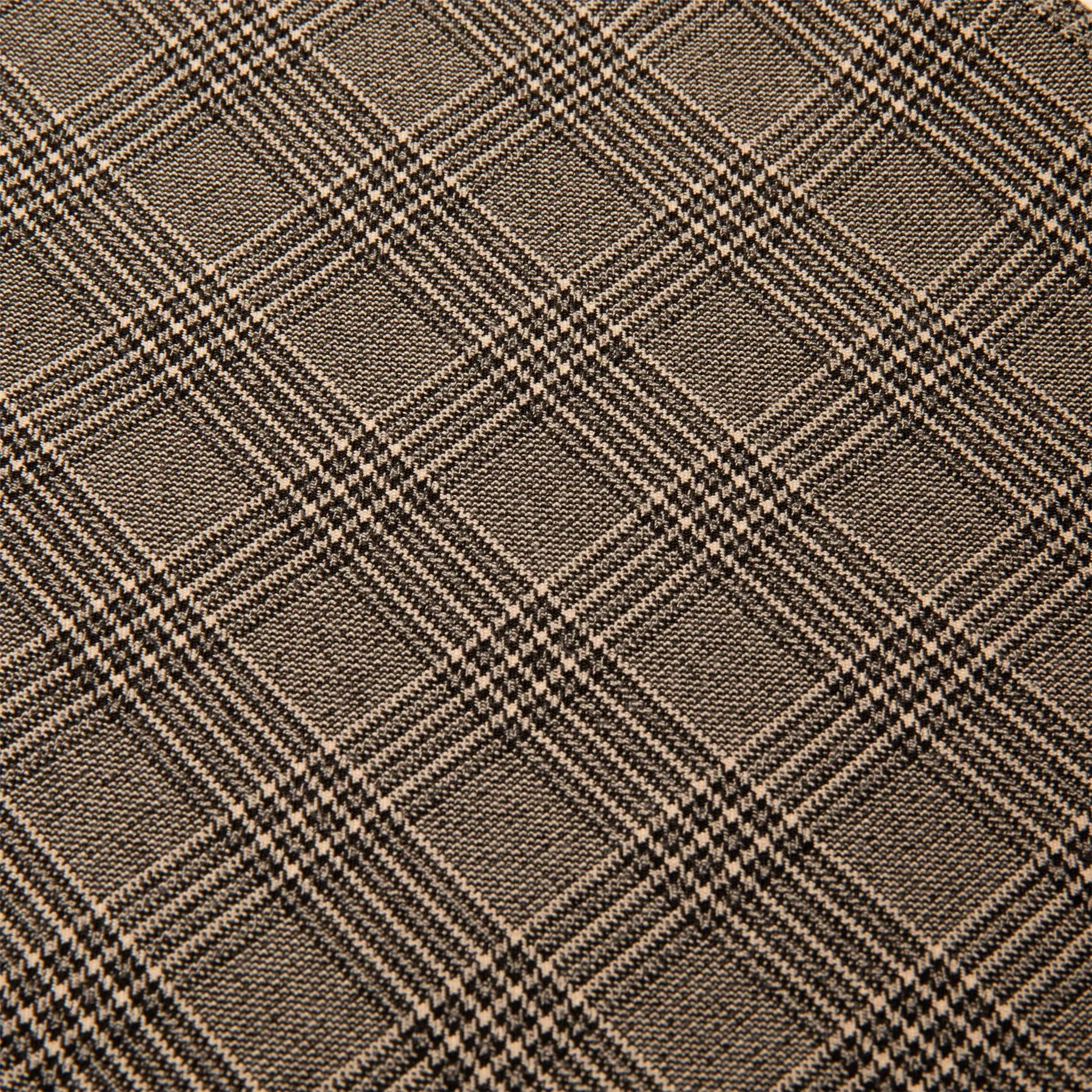 Macker Plaid Pants Brown