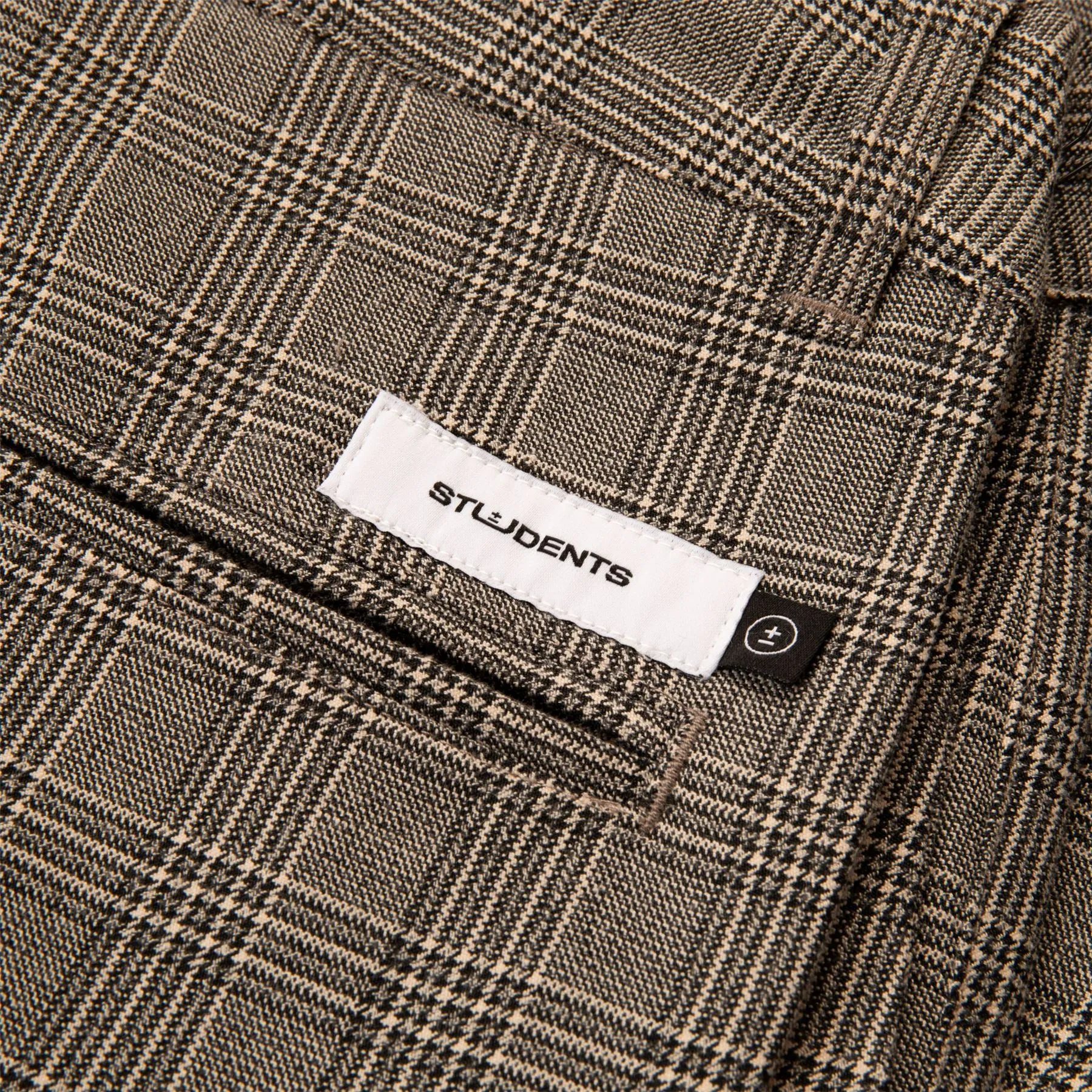 Macker Plaid Pants Brown