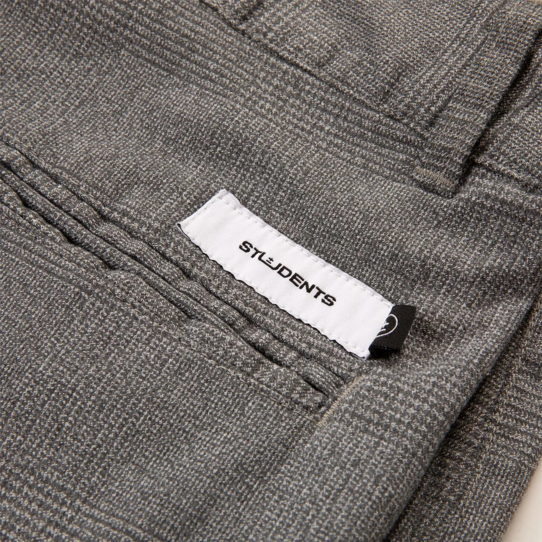 Macker Plaid Pants Grey