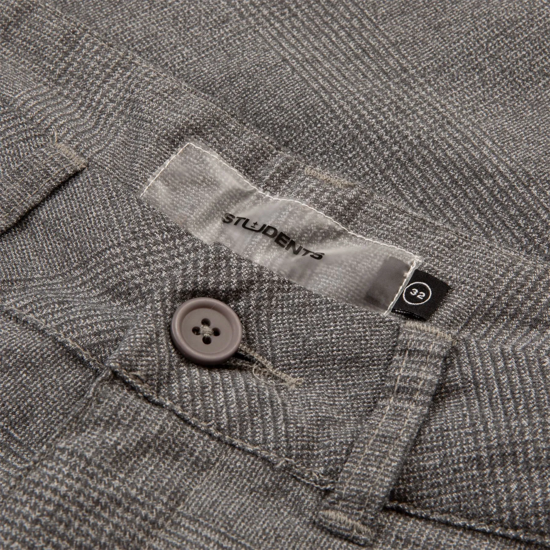 Macker Plaid Pants Grey