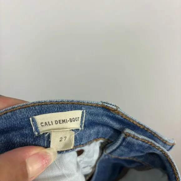 Madewell Cali Demi-Boot Jeans in Dorrance Wash: TENCEL™ Denim Edition Size 27